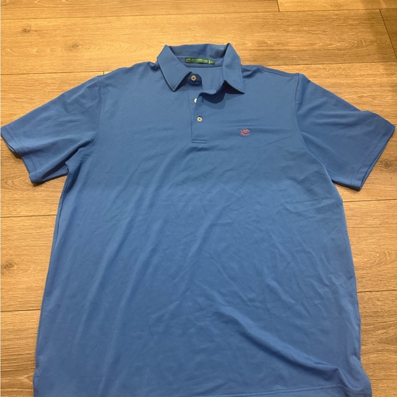 Southern Tide Classic Blue Polo Shirt - Picture 1 of 2